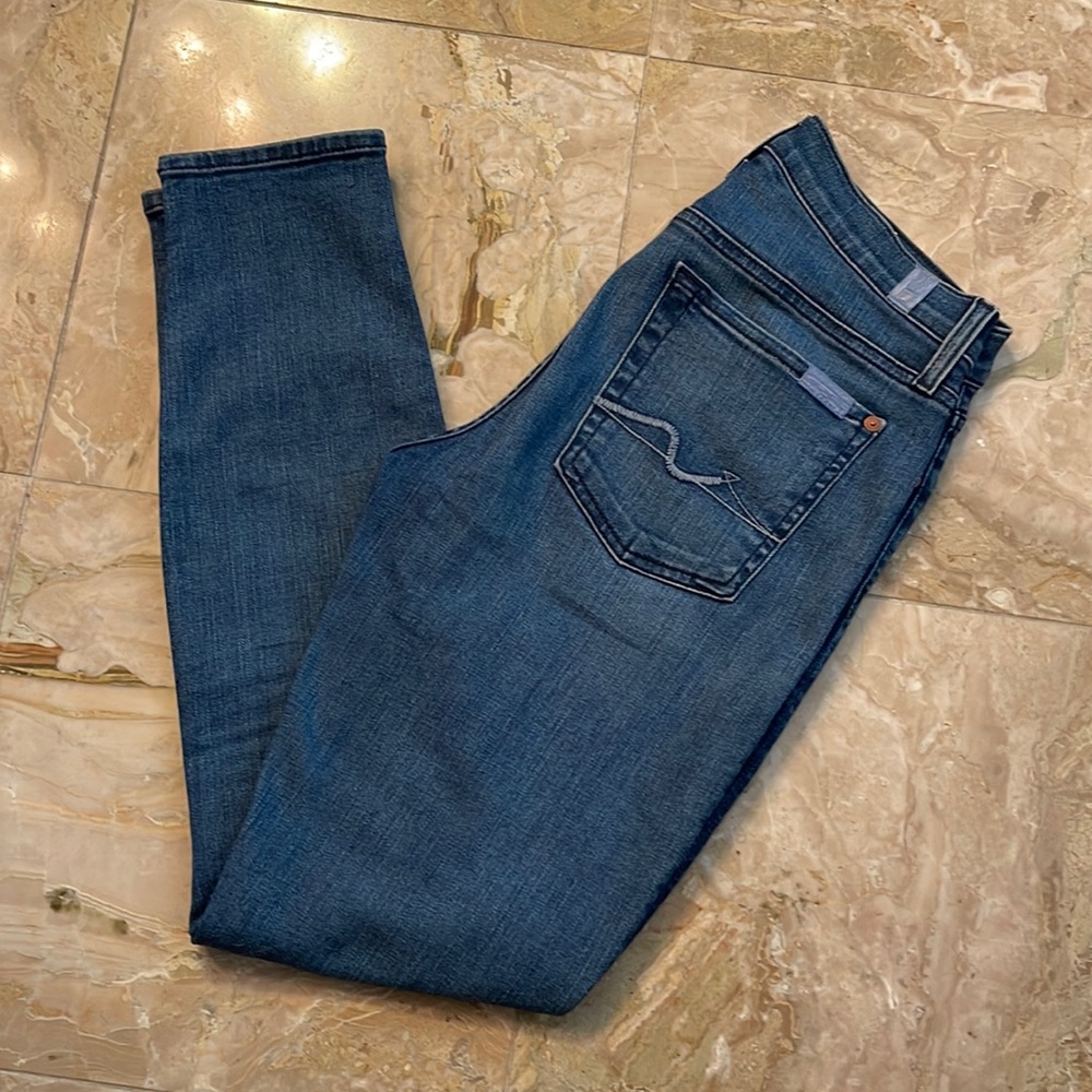 7 for all mankind ankle gwenevere size 27